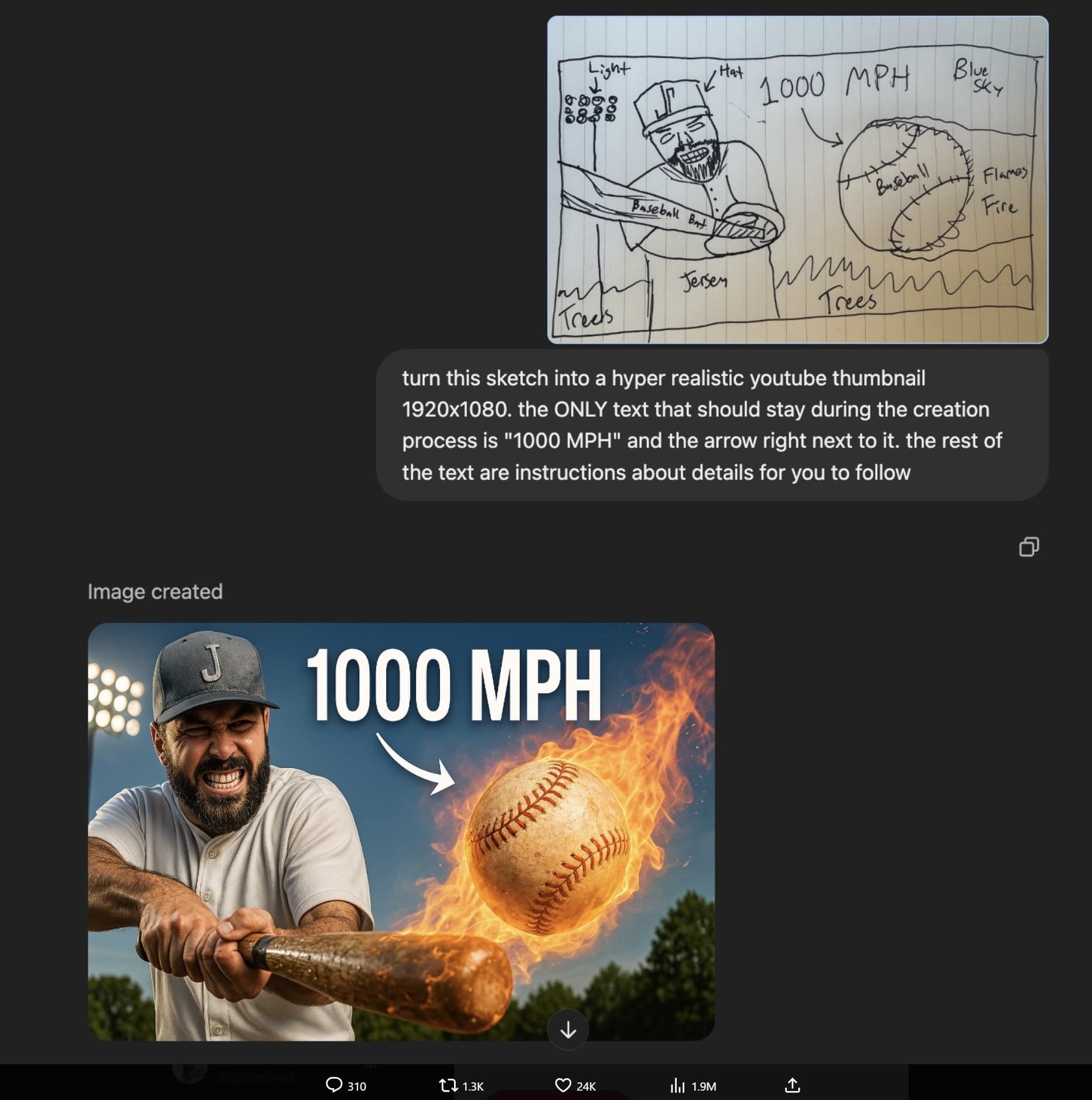 Transform Sketches into Viral YouTube Thumbnails with AI